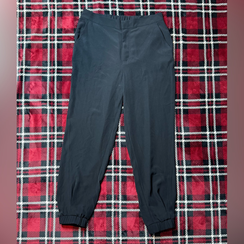 Brass Dressy High Rise Black Joggers / Trousers NWOT